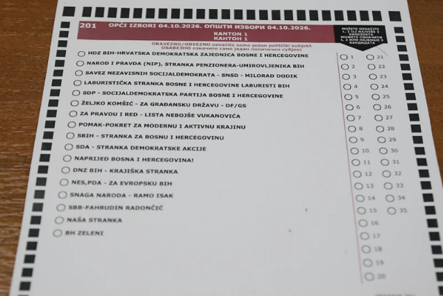 CIK pojasnio proces glasanja: Građani će morati da ispunjavaju kružiće da bi skeneri prepoznali listić